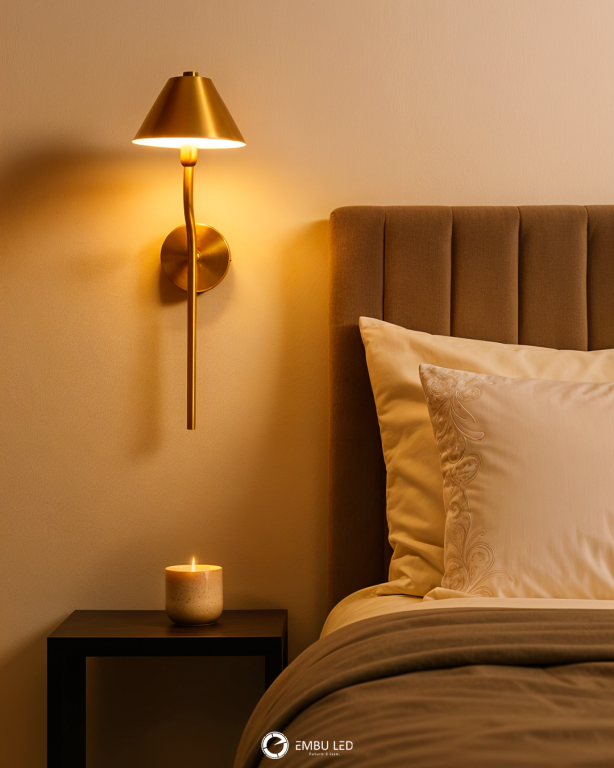 1-ARANDELA LUNETTE GOLD 6W 3K/4K/6,5K