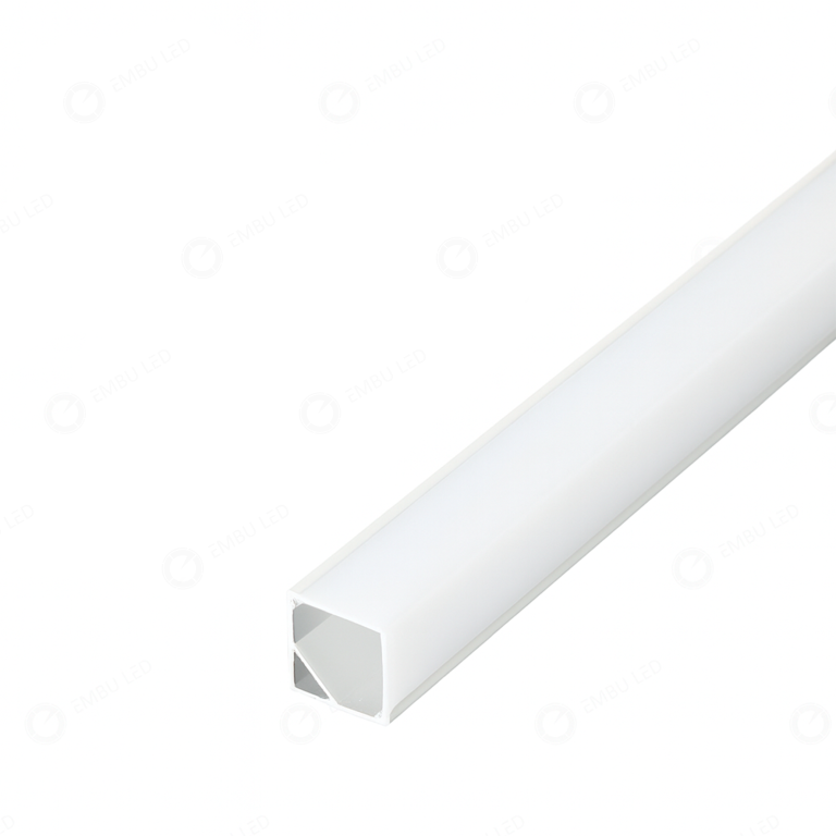 PERFIL ALUMINIO 2METROS BRANCO SOBREPOR 15,5X15,5 CANTO QUADRADO