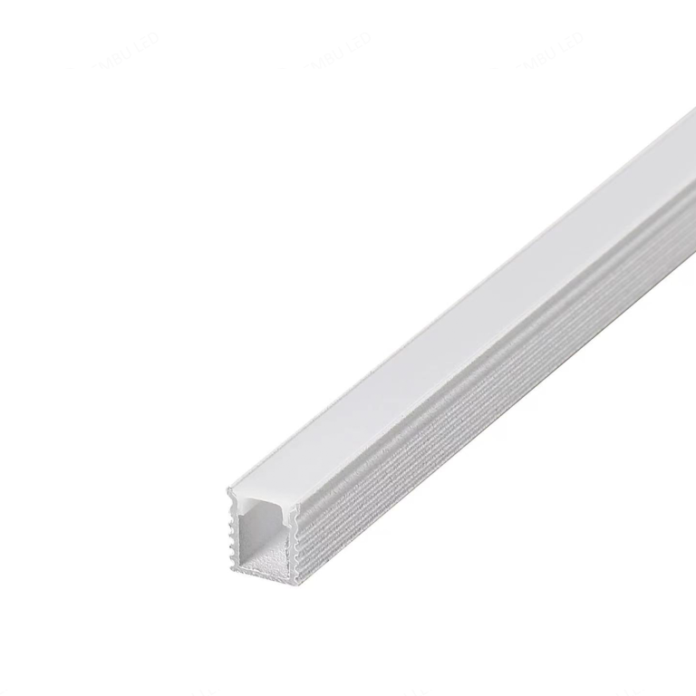 PERFIL ALUMINIO 2METORS BRANCO SOBREPOR FININHO 9X7,8