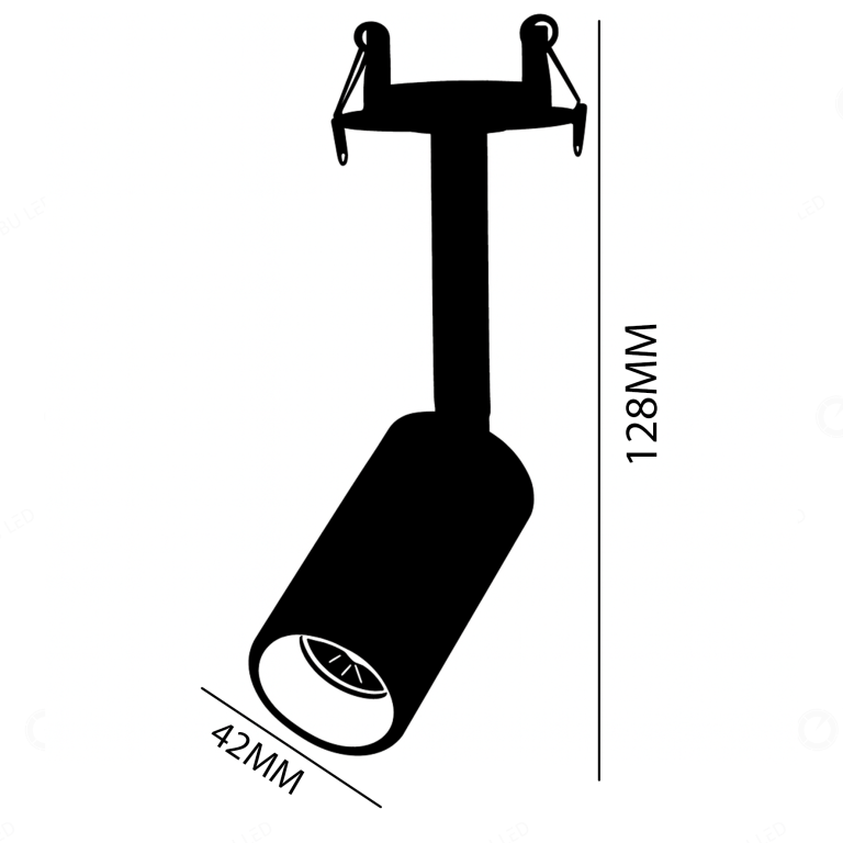 1-SPOT LED MINIARQ 3W 3000K