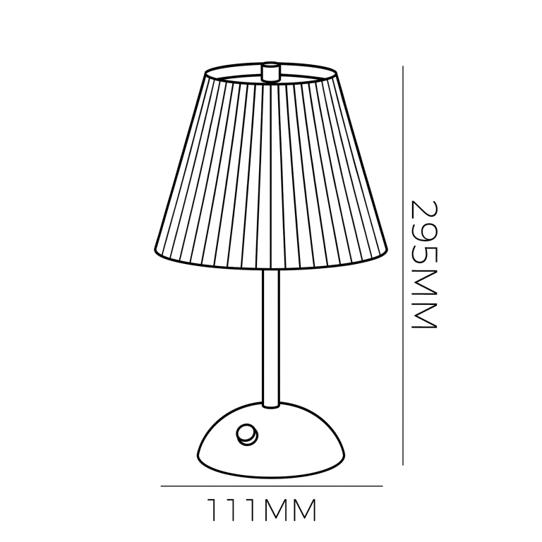 1-ABAJUR VILA ROUGER 3W 3K/4K/6,5K