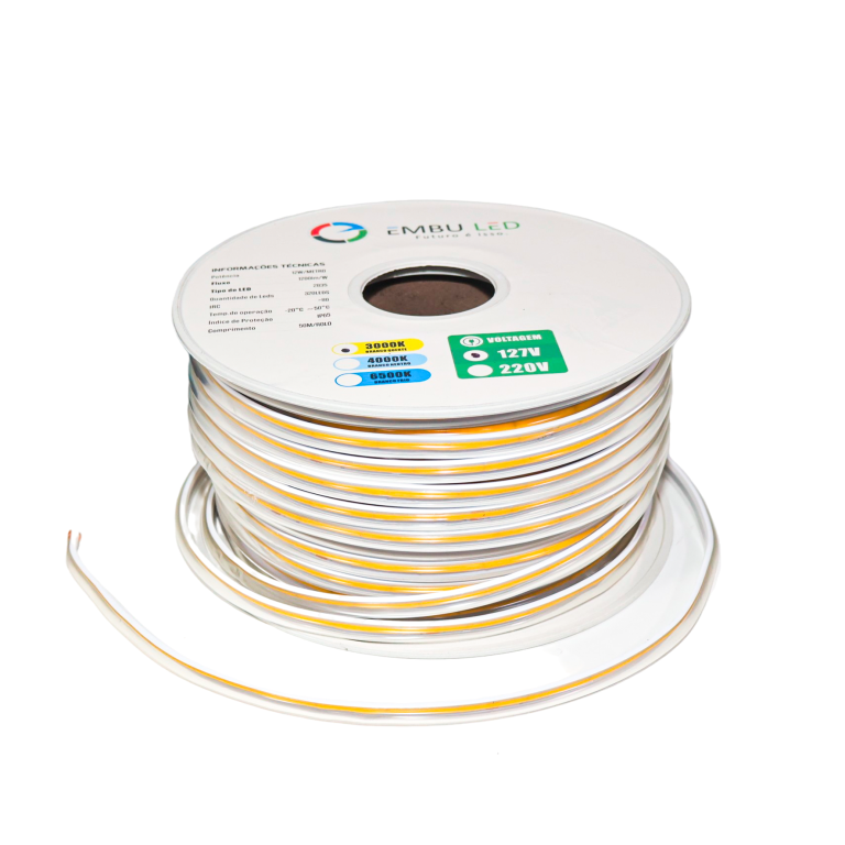 1-FITA LED COB ROLO DE 50M 3000K/4000K 12W