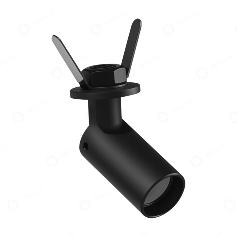 1-SPOT LED PIKO BLACK EMBUTIR 1W 3000K