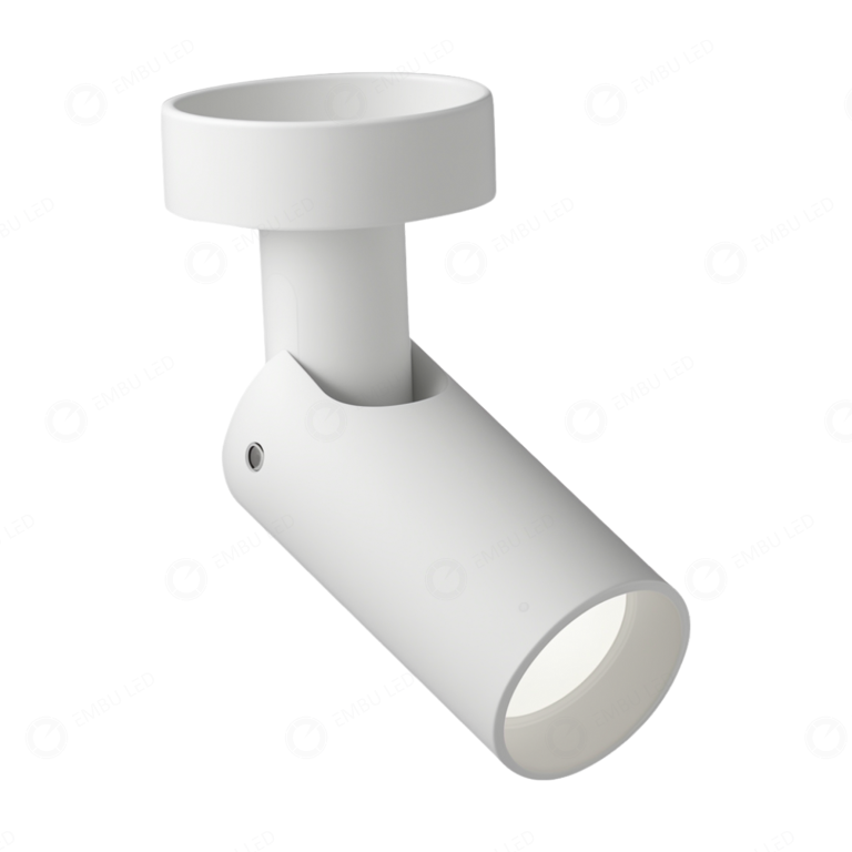 1-SPOT LED PIKO WHITE SOBREPOR 1W 3000K