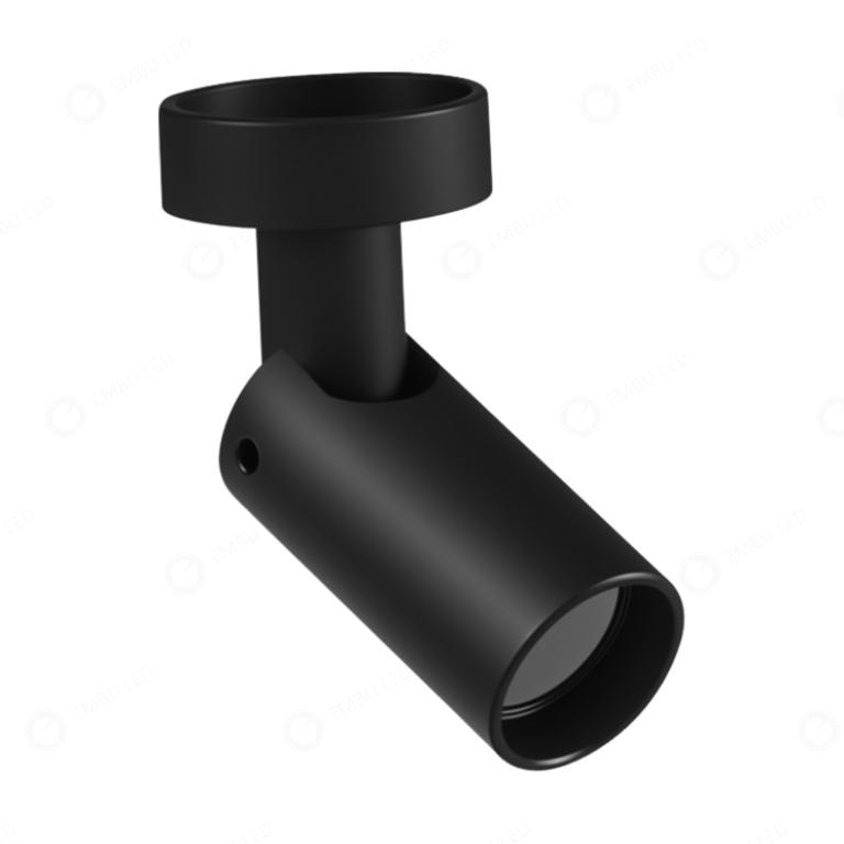 1-SPOT LED PIKO BLACK SOBREPOR 1W 3000K