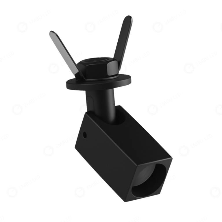 1-SPOT LED PIKO BLACK EMBUTIR 1W 3000K