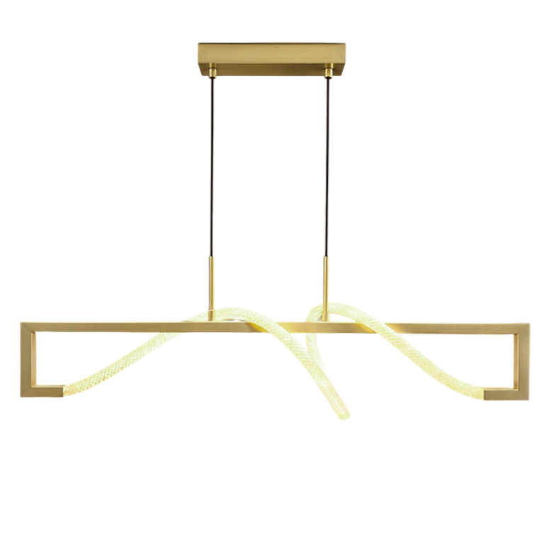 1-PENDENTE LED INFINA LIORA GOLD 18W 3000K