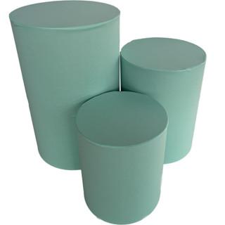 CAPA DE CILINDRO VERDE AGUA ALUGUEL
