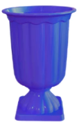 VASO PLÁSTICO AZUL ROYAL ALUGUEL