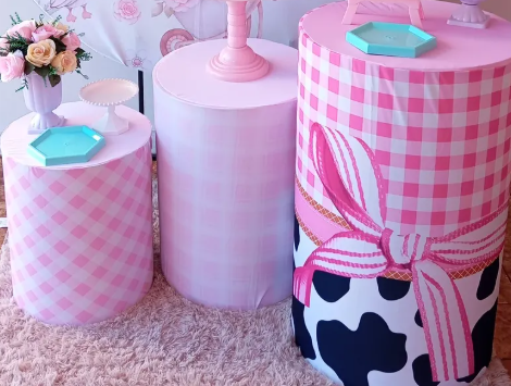 CAPAS CILINDROS FAZENDINHA ROSA