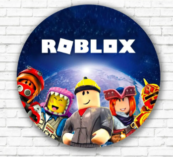 CAPA PAINEL REDONDO G ROBLOX ALUGUEL