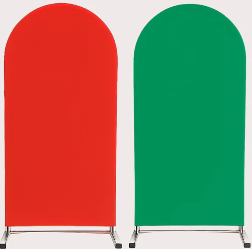 CAPA PAINEL ROMANO VERMELHO E VERDE ALGUEL