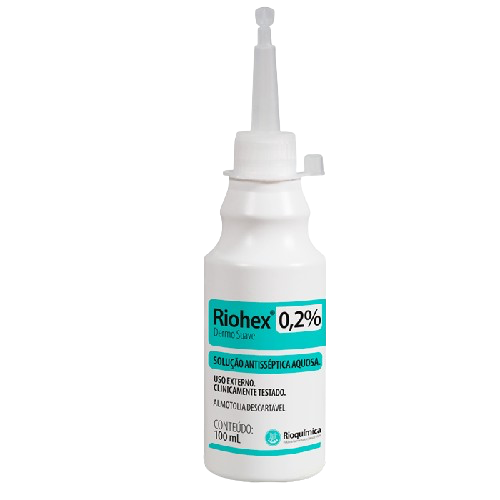 Clorexidina 0,2% aquosa (100ml) - RioQuimica