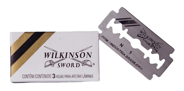 Lamina de aço (Cx. 3un) - Wilkinson