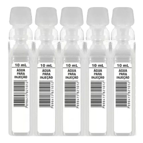 Ampola de Agua para Injeção 10ml (un) - Pharmace
