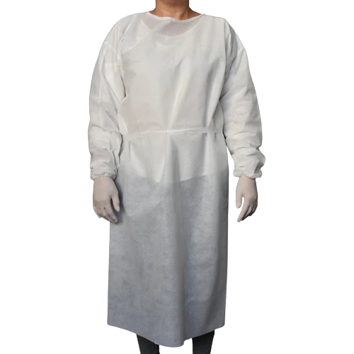 Avental de Proc. Manga Longa com Punho Elástico (Pct. 5un) Soft GR30 - Medical