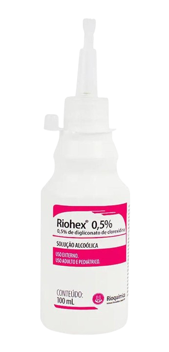 Clorexidina 0,5% Alcoólica (100ml) - RioQuimica