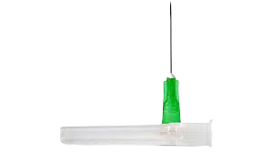 Agulha Hipodérmica 25mm X 0,8mm 21G Verde (un) - Uniqmed