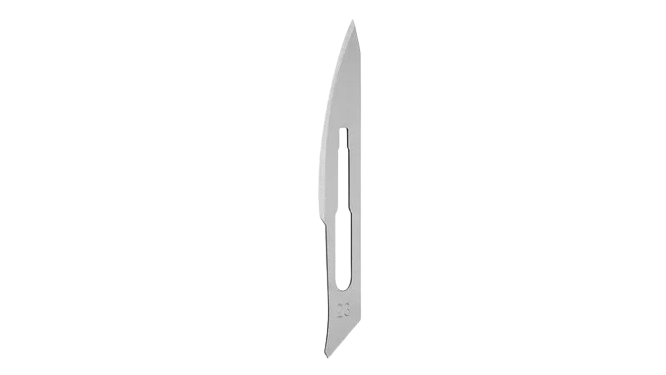 Lamina de Bisturi nº 23 (un) - Uniqmed