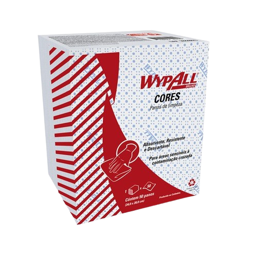 Pano Multiuso Azul 28,8cm X 34cm (Pct. 50un) - Wipall