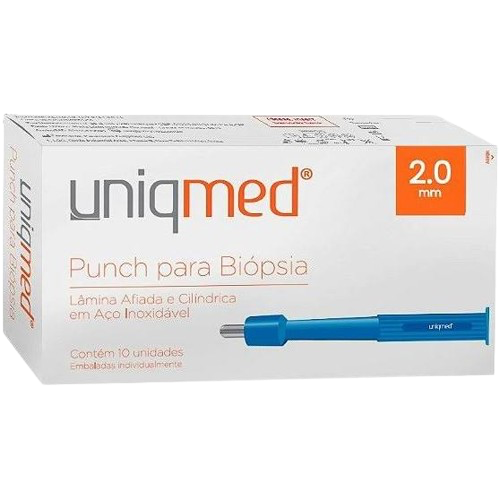 Punch para Biopsia 2mm (un) - Uniqmed