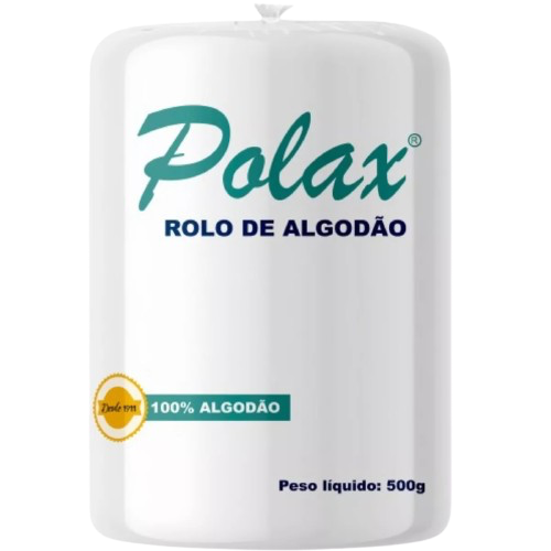 Algodão Hidrófilo Rolo (500g) - Polax