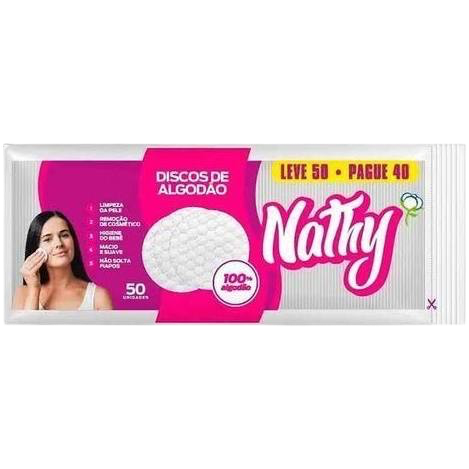 Algodão em Disco Dupla Face (Pct. 50un) - Nathy