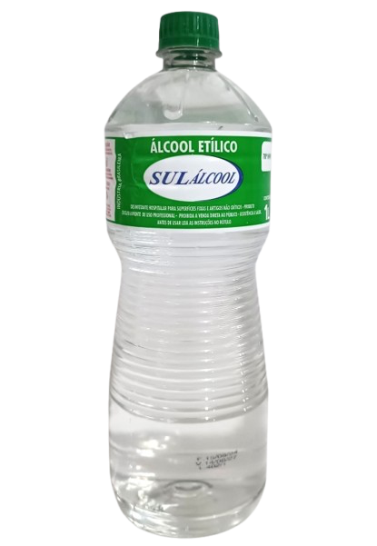 Alcool Etílico Hidratado 70% (1Litro) - SulÁlcool
