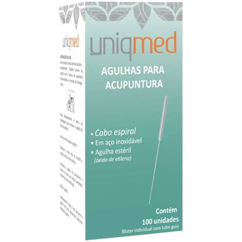 Agulha para Acupuntura 0,20mm X 15mm - Unimed