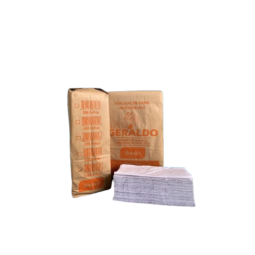 Papel Toalha Interfolha Branco (Pct. 1000 Folhas) - São Geraldo