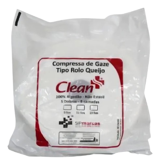 Compressa de Gaze - Tipo Rolo Queijo - 13 Fios