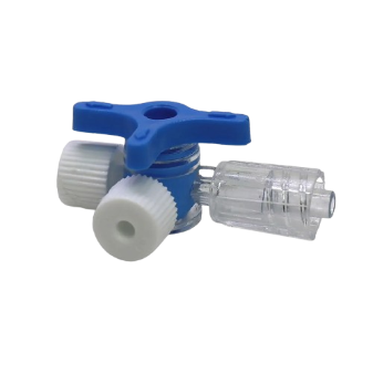 Torneira Plastica 3 Vias Luer Lock Glomed Olimed