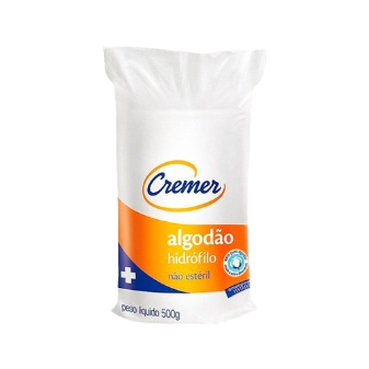 Algodão Hidrofilo 500g 1unid.