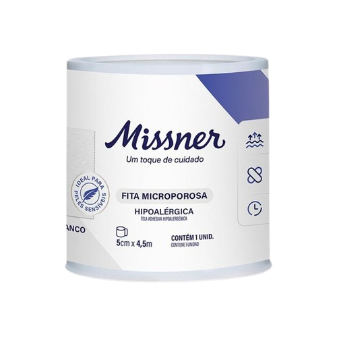 Fita Microporosa 5cmX4,5m Missner