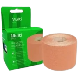 Kinesio Tape Premium Bege 5cm X 5m -Multilaser