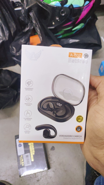 fone de ouvido de  condução ossea a-607