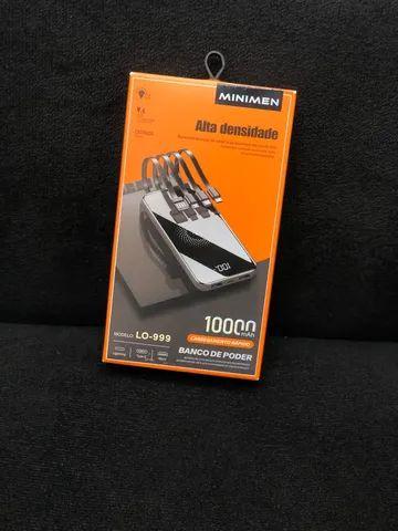 Carregador Portatil MINIMEN 10000 mAh LO-999 powerbanking