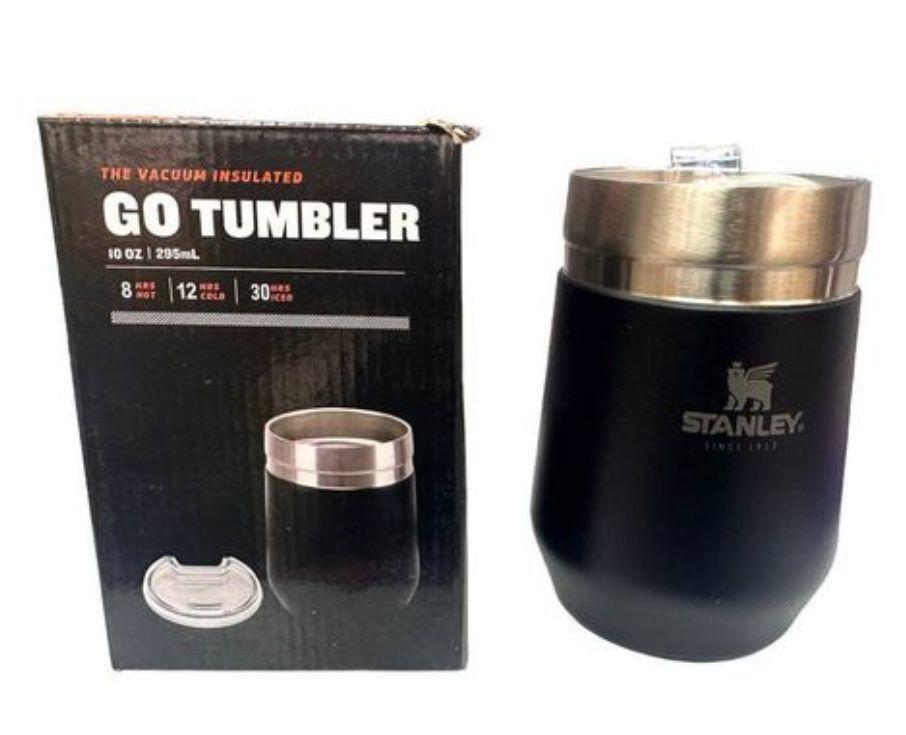 Cuia Térmica copo tipo Stanley 300ml com tampa parede dupla a vácuo