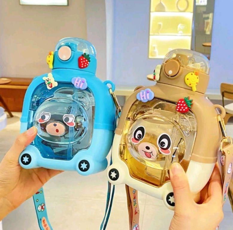 Garrafa De Água 1000 Ml Urso