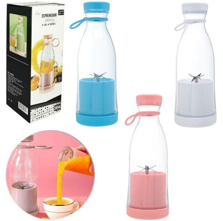 Garrafa Mix Liquidificador Portátil Recarregável Mini Juice Suco