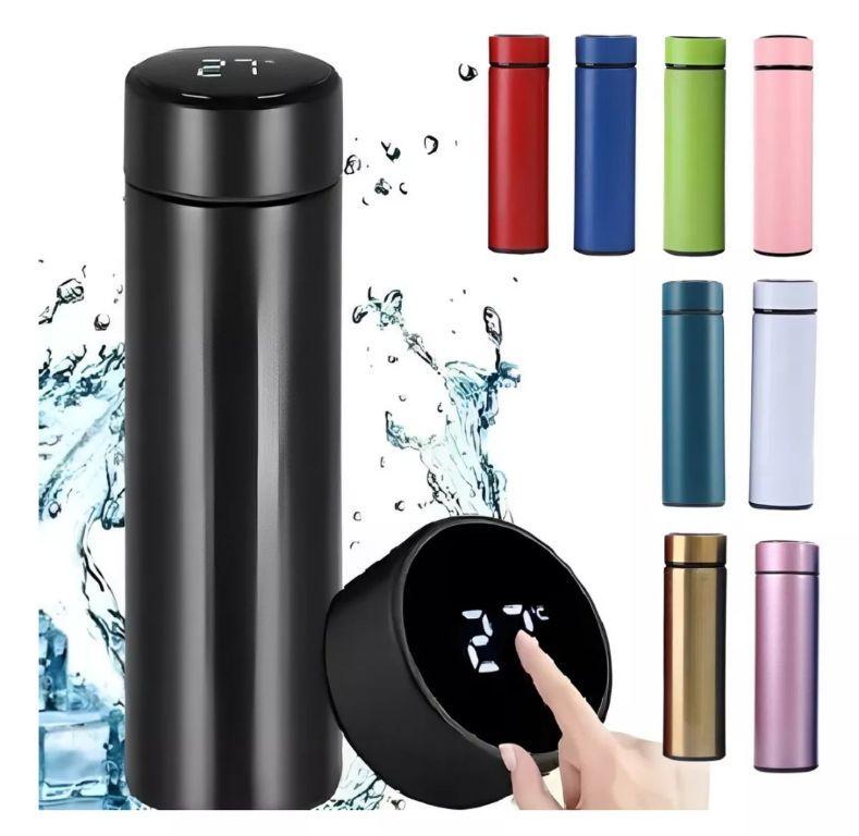 Garrafa Térmica Stanley Inteligente 500ml Display Digital Led Medidor Temperatura Aço Inoxidável