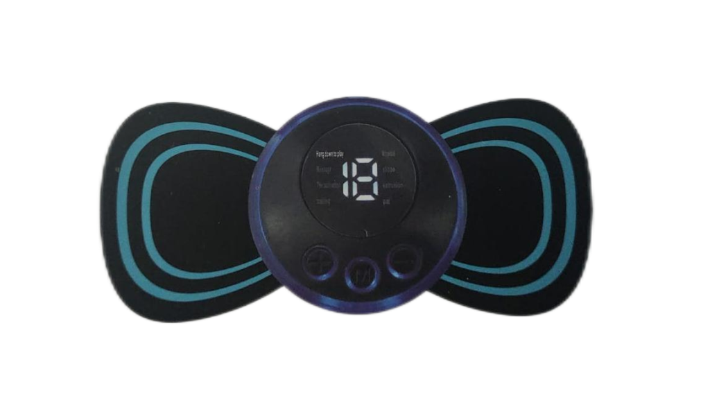 Massageador Portátil Recarregável Dor Pescoço Coluna Pernas