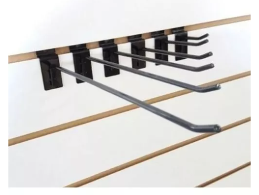 gancho preto de 15 cm 100pc