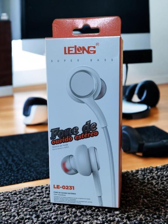 fone de ouvido lelong le-0231
