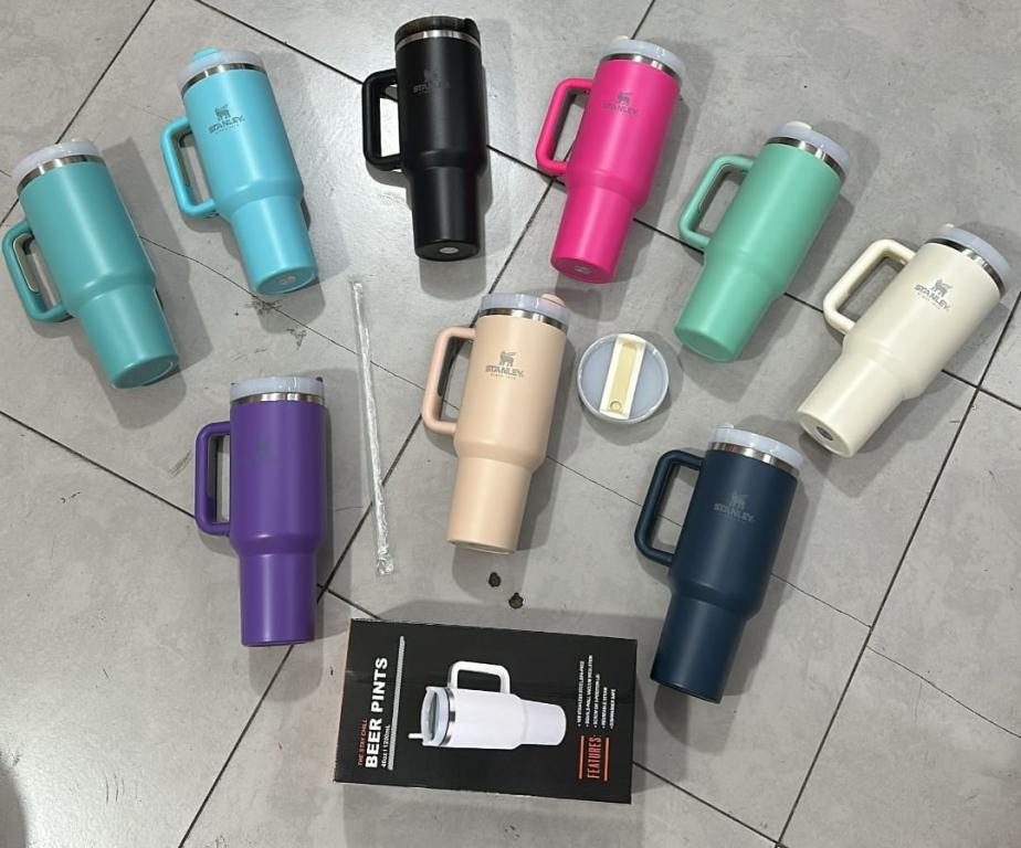 Copo Caneca GARRAFA STANLEY GRANDE COM ALÇA DO NEYMAR OU VIRGÍNIA 1.200ml 1200ml