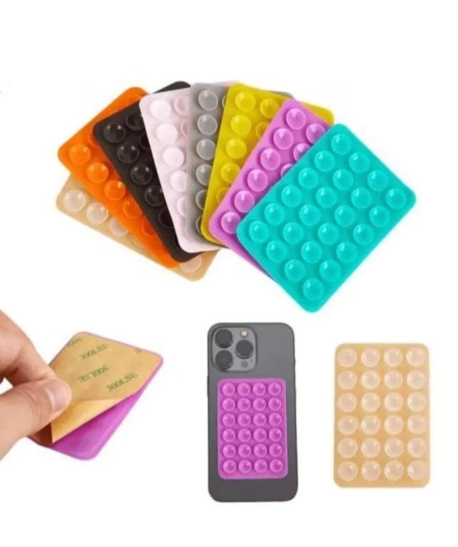Suporte De Silicone Com Ventosa Para Capinha Celular e Para Uso Diário