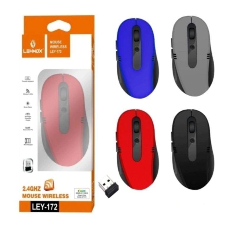 Mouse Sem Fio 1600 Dpi 10M 4 Botões LEY-172