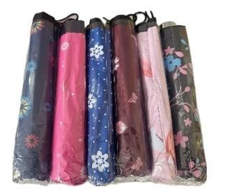 Sombrinha dobravel com blackout , tamanho aberto124cm fechado32cm