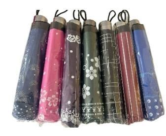 Sombrinha dobravel com blackout , tamanho aberto113cm fechado28cm