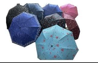 Sombrinha dobravel com blackout,tamanho aberto97cm fechado25cm